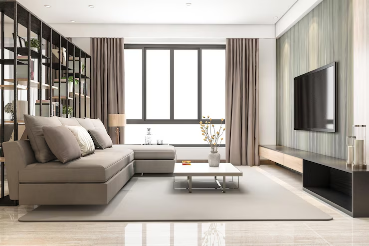 Biophilic interior design with indoor plants in Bangalore home