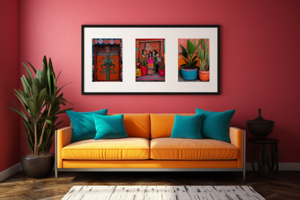Modern living room decor