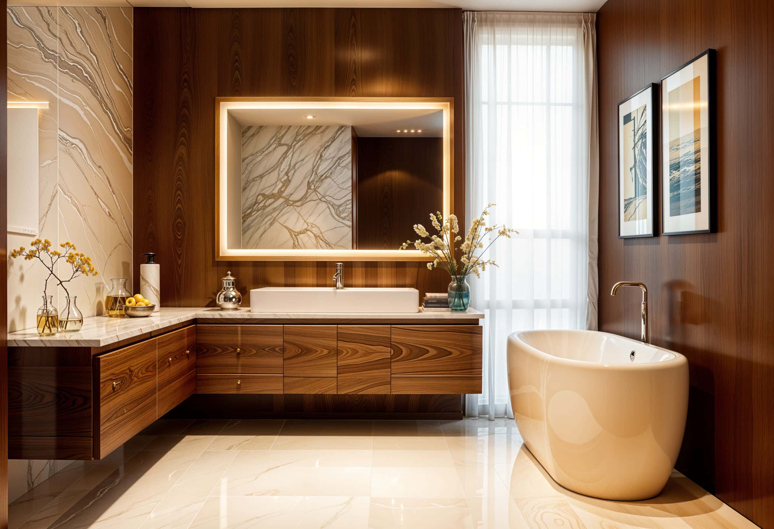 Bathroom Interior Design: Creating Luxurious, Functional Spaces ...