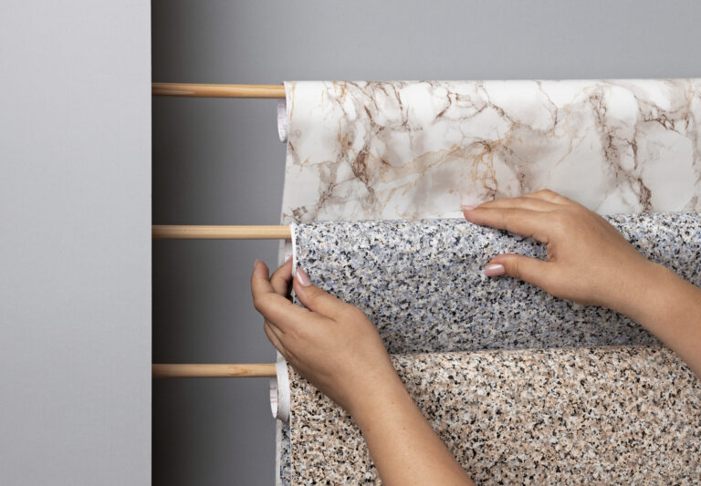 still-life-putting-up-decorative-vinyls