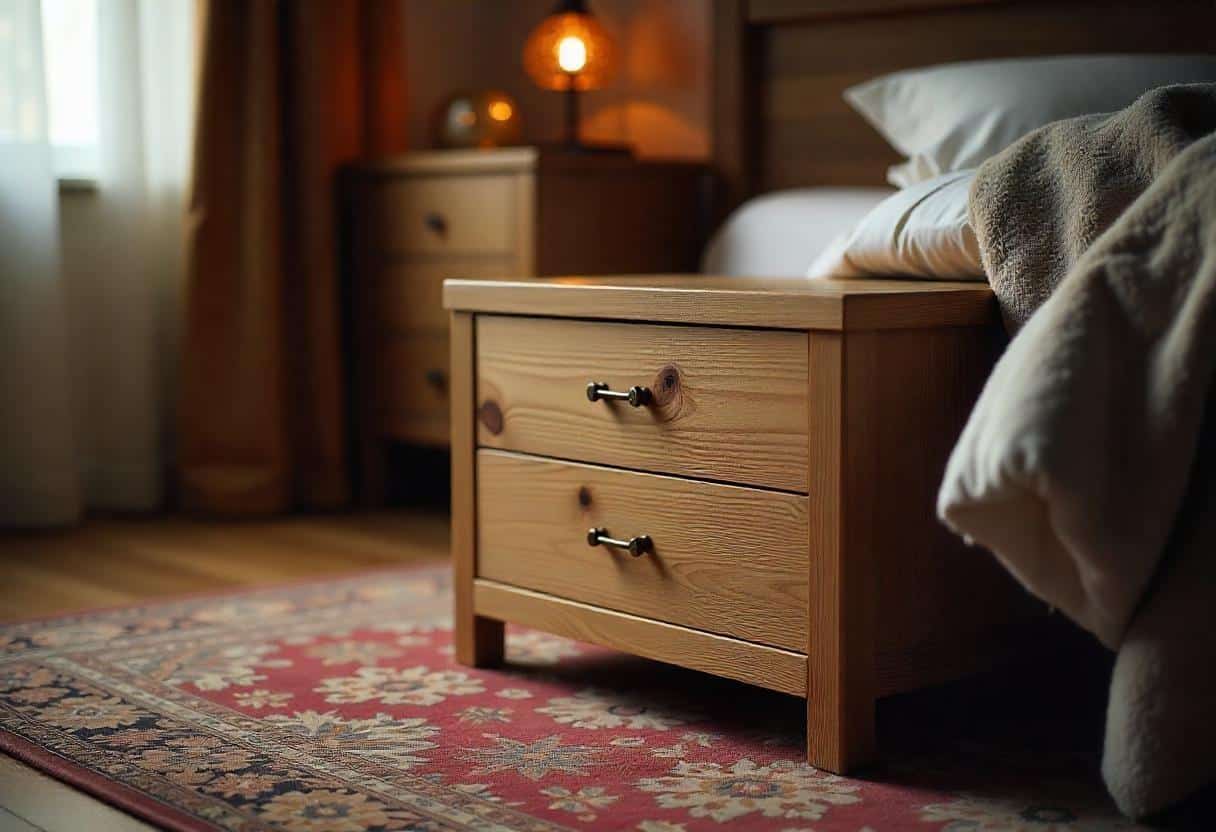Expert craftsmanship detail of custom bedroom furniture Bengaluru showcasing precision joinery and quality materials