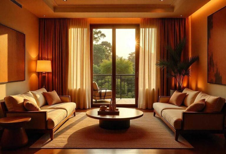 Luxury interior design showcase in Bangalore apartment by Elegante Interiors