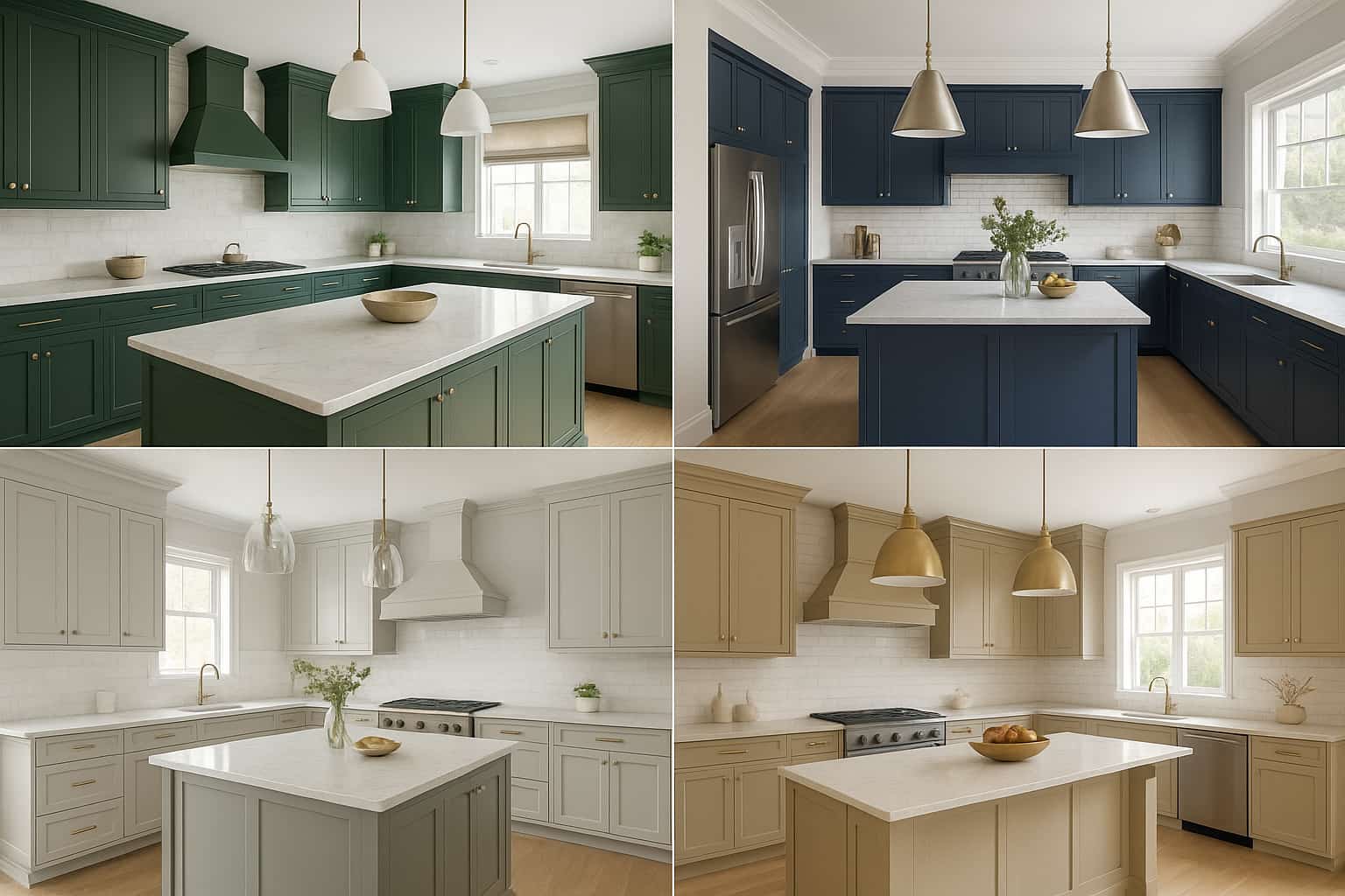 Elegante Interiors kitchen showcase featuring diverse designs across Bengaluru homes