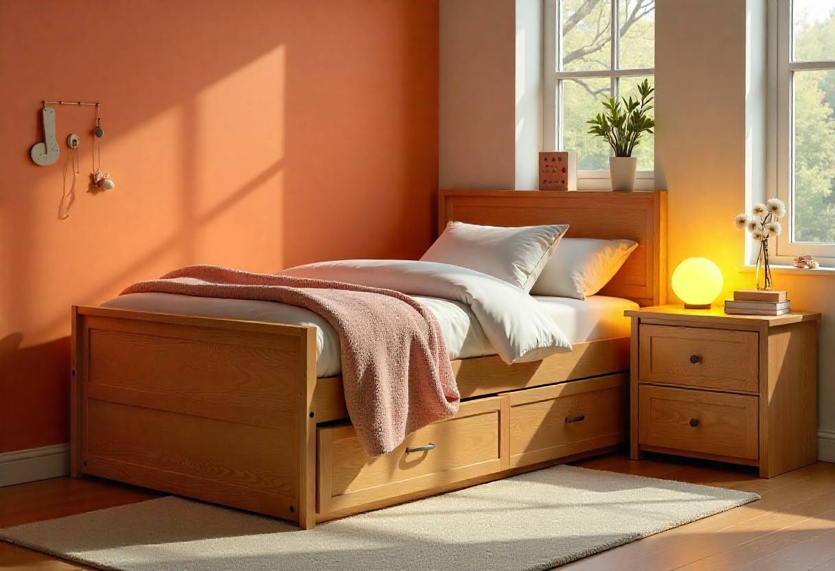 Premium solid wood children's furniture showcasing superior craftsmanship and timeless design in luxury bedroom setting.