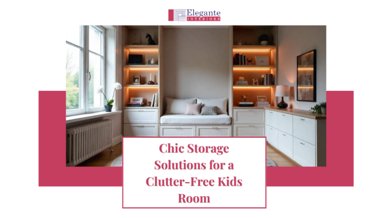 Chic Storage Solutions for a Clutter-Free Kids Room