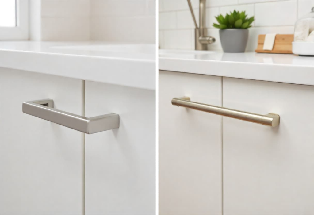 Premium soft-close hinges and drawer channels used in modular kitchens Bengaluru