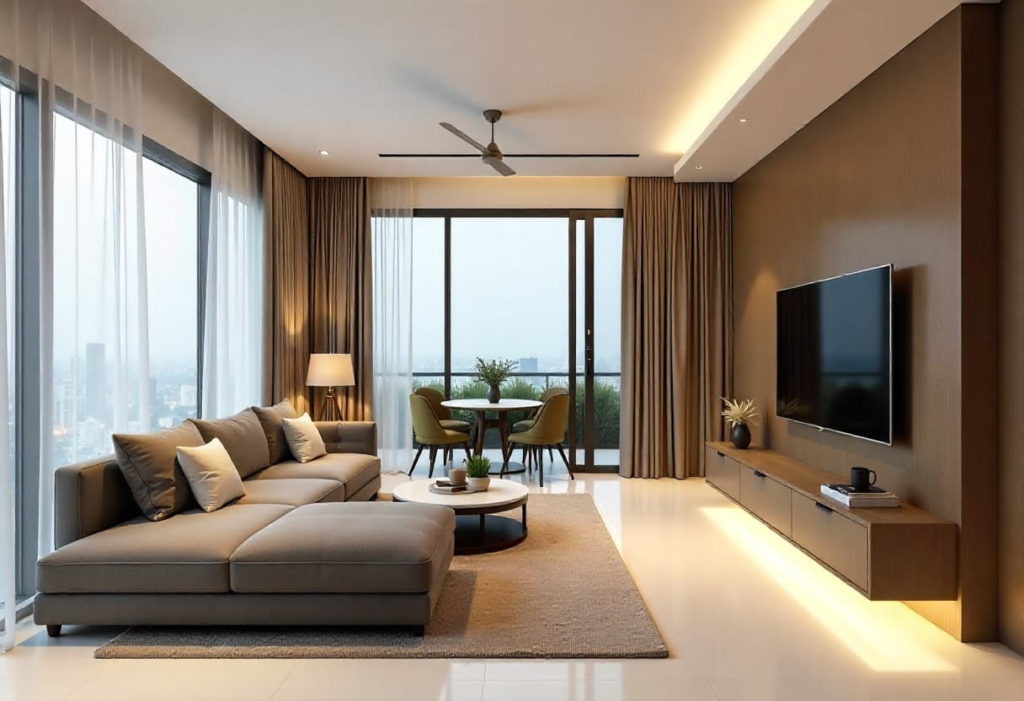 Interior Designer in Bangalore 2025 trends - smart homes and luxury minimalist interiors