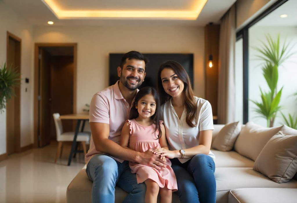 Best Interior Designer in Bangalore - satisfied clients with Elegante Interiors team