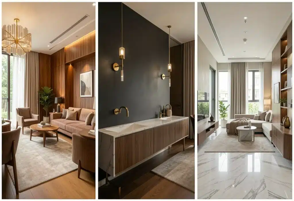 Elegante Interiors Bangalore neighbourhood-specific interior design across Whitefield, Koramangala and JP Nagar Road apartments 